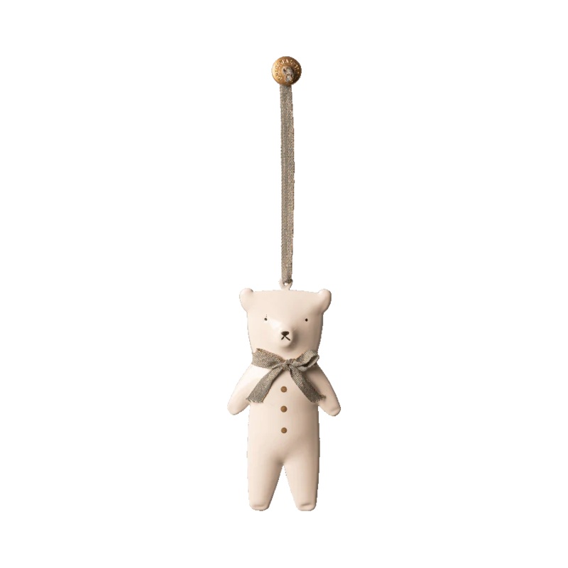 Metal Ornament  Teddy Bear