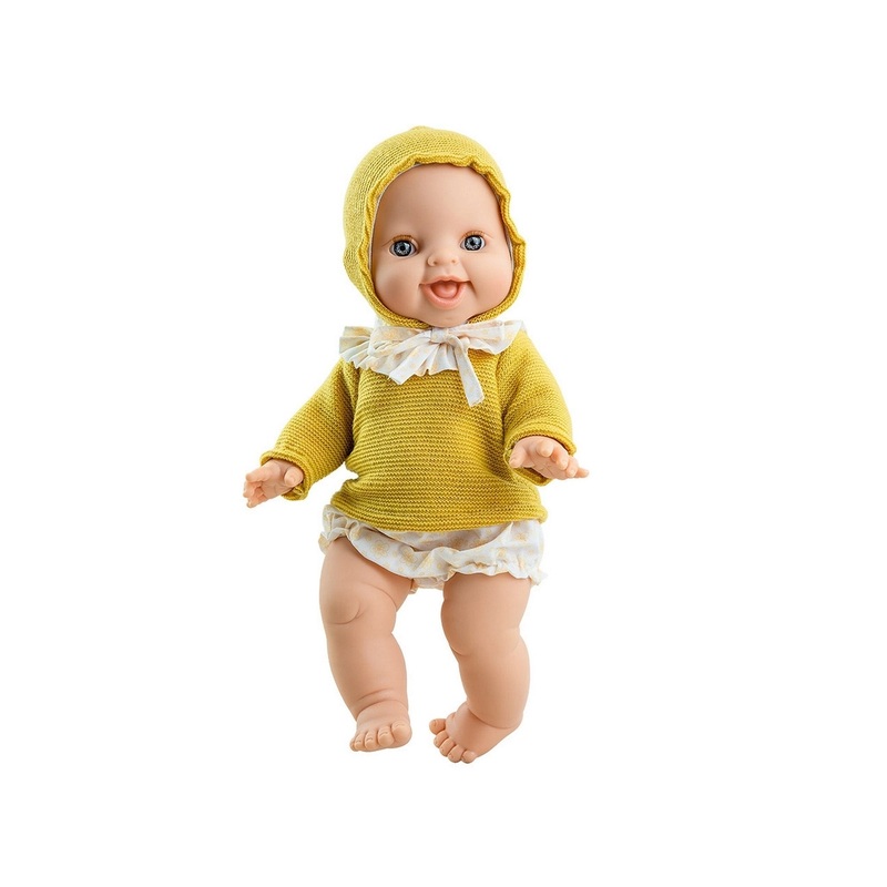 Mustard Sweater and Hat with Shorts