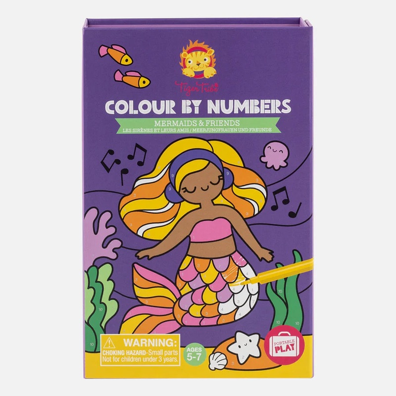 Color By Numbers – Mermaids
