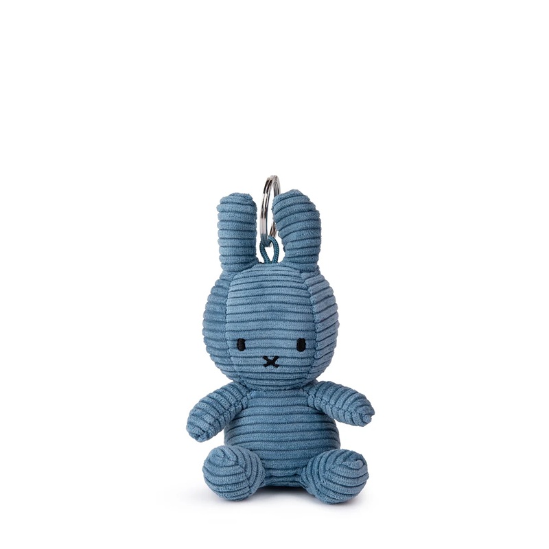 Keychain Plush MIFFY Corduroy 4 Aviator Blue