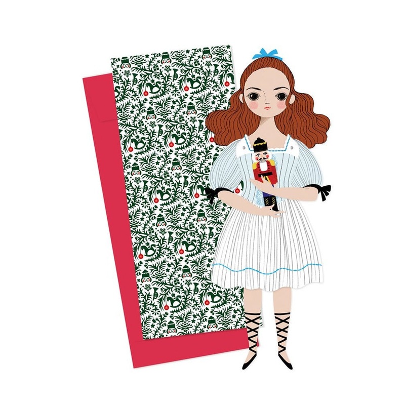 Mailable Paper Doll Card Clara