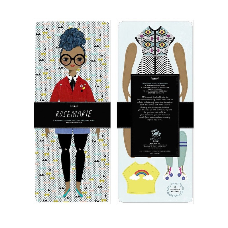 Mailable Paper Doll Kit Rosemarie