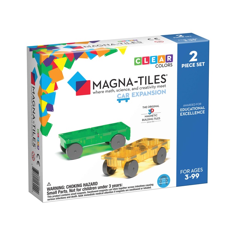 Magna-Tiles Cars 2pc Expansion Set