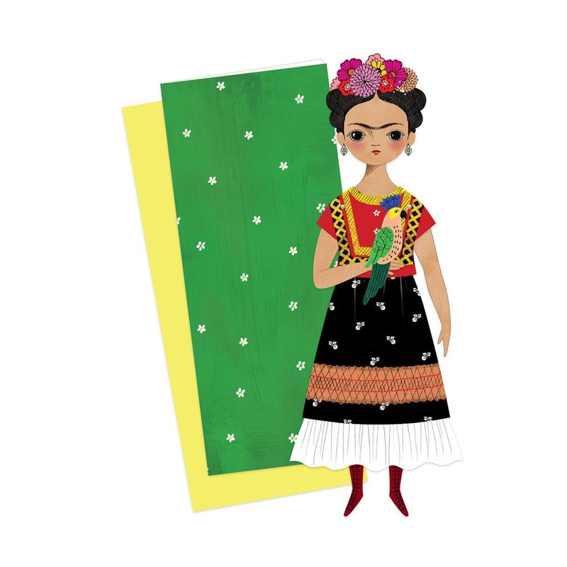 Mailable Paper Doll Card Frida