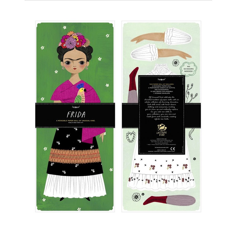 Mailable Paper Doll Kit Frida
