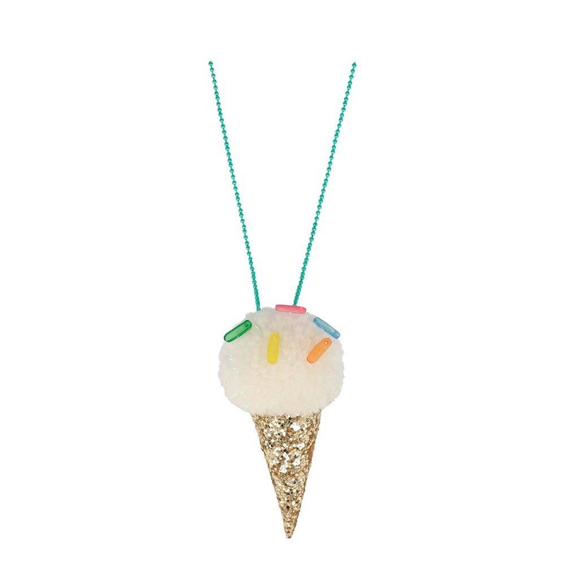 Necklace Pompom Ice Cream