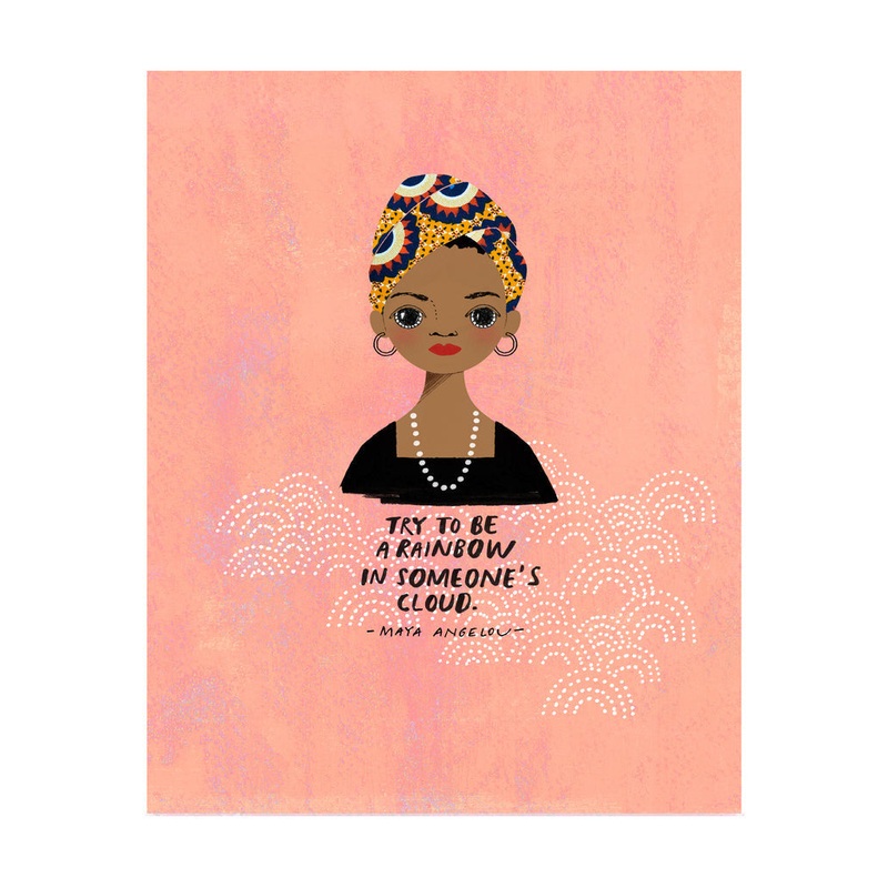Maya Art Print