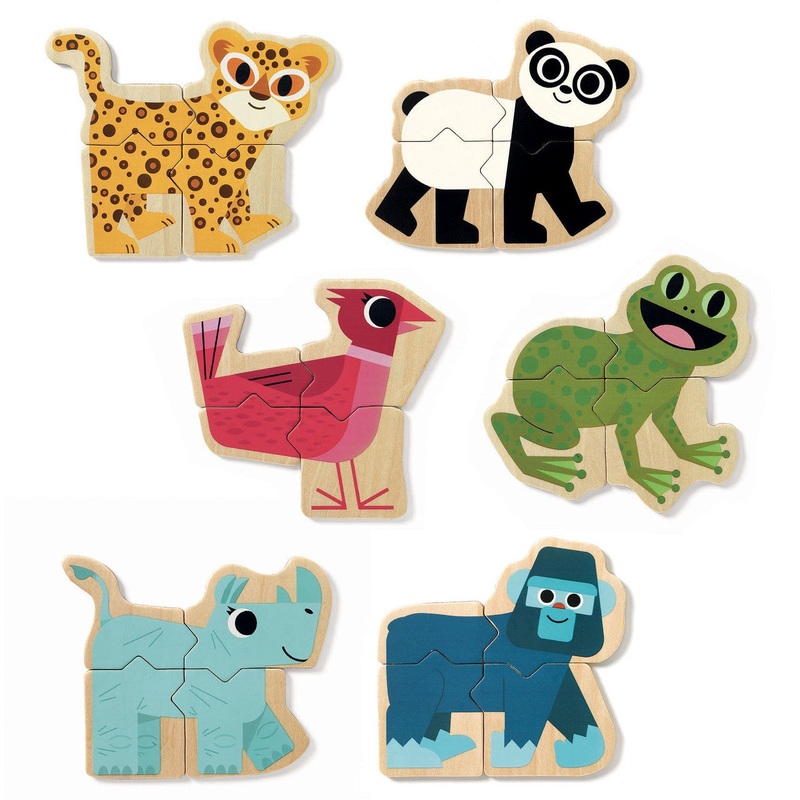 Wooden Magnets Mixanimo