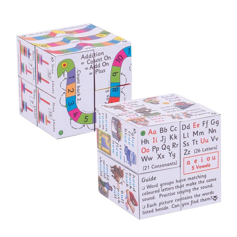 Key Stage 1 Cube Book Pack – Add & Subtract and Spelling Cubes