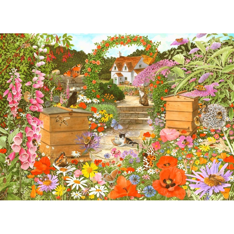 Bee Happy – 1000 Piece Jigsaw Puzzle