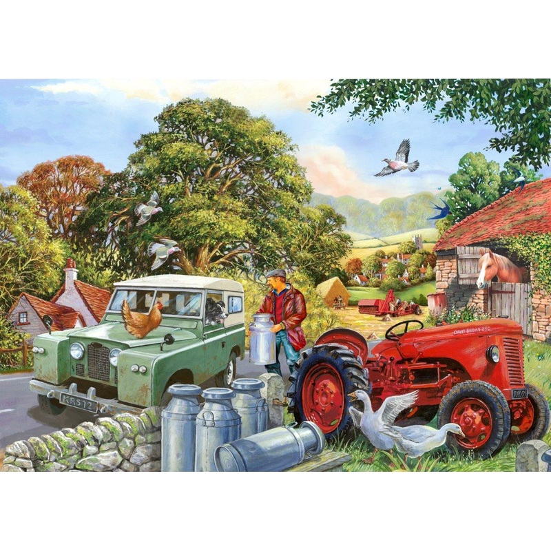 Bob & His Dog – BIG 500 Piece Jigsaw Puzzle