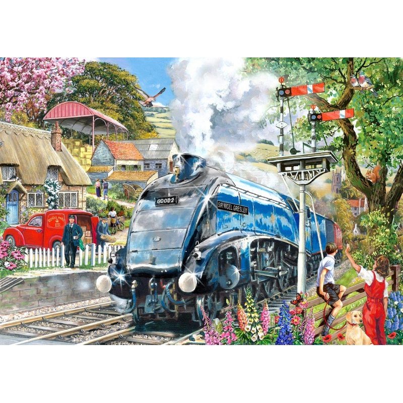 Knight Train – BIG 500 Piece Jigsaw Puzzle
