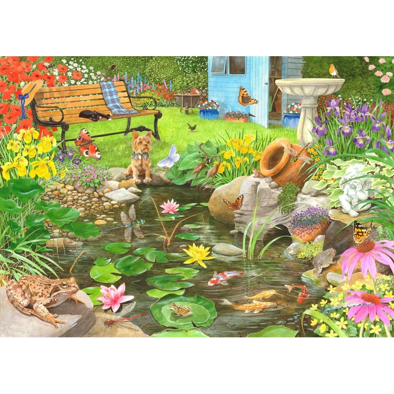 Lily Pond – 1000 Piece Jigsaw Puzzle