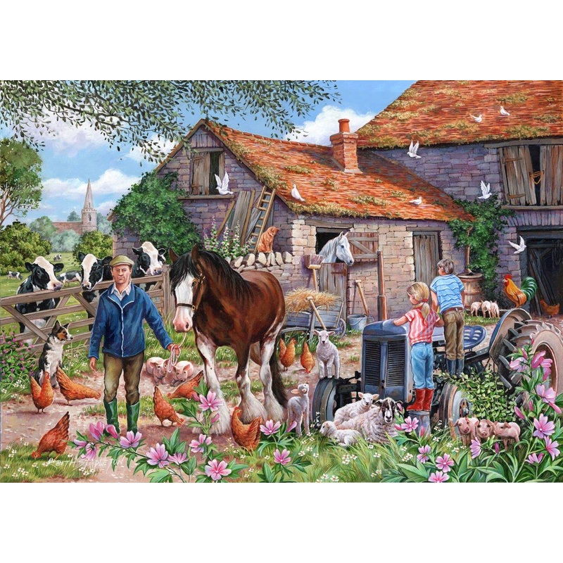 MacDonalds Farm – BIG 500 Piece Jigsaw Puzzle