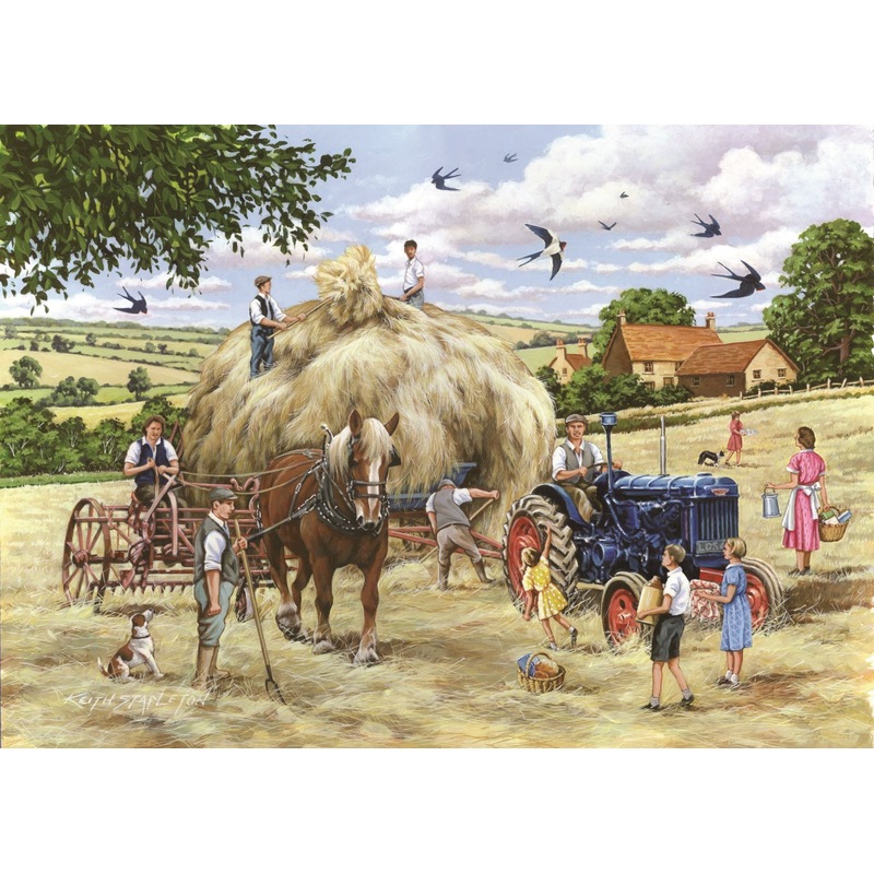 Making Hay – BIG 500 Piece Jigsaw Puzzle