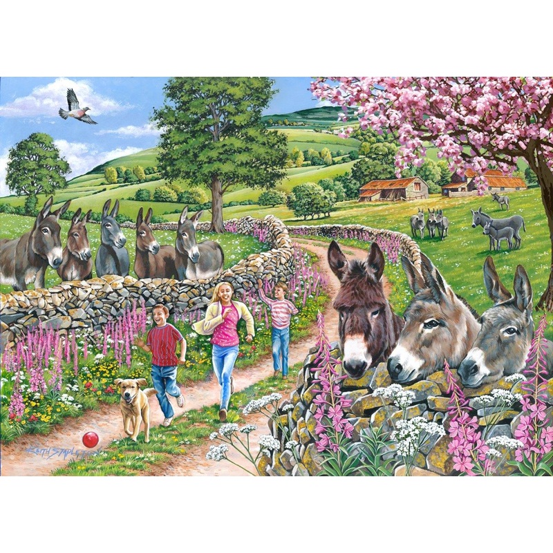 Mindy, Muffin & Mo – BIG 500 Piece Jigsaw Puzzle