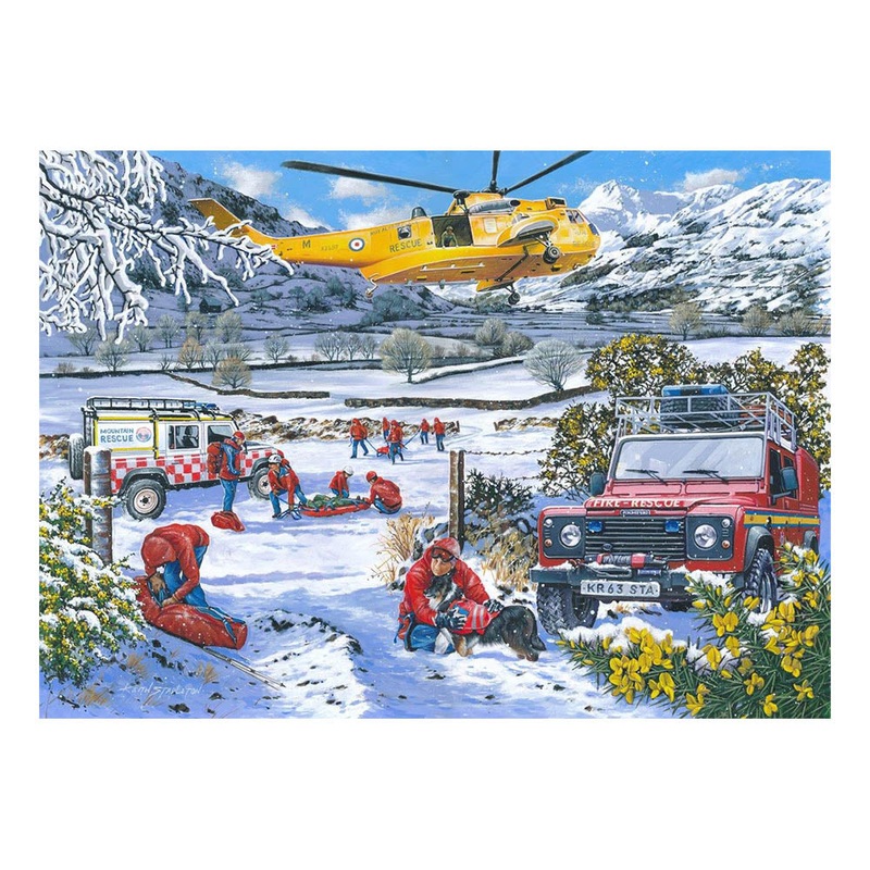 Mountain Rescue – 1000 Piece Jigsaw Puzzle