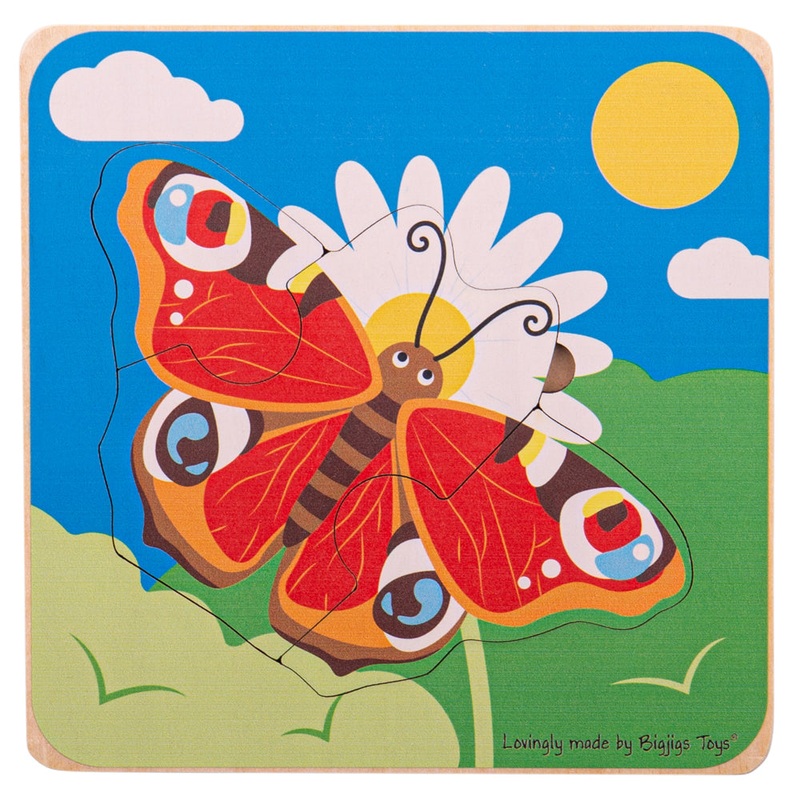 Lifecycle Layer Puzzle – Butterfly