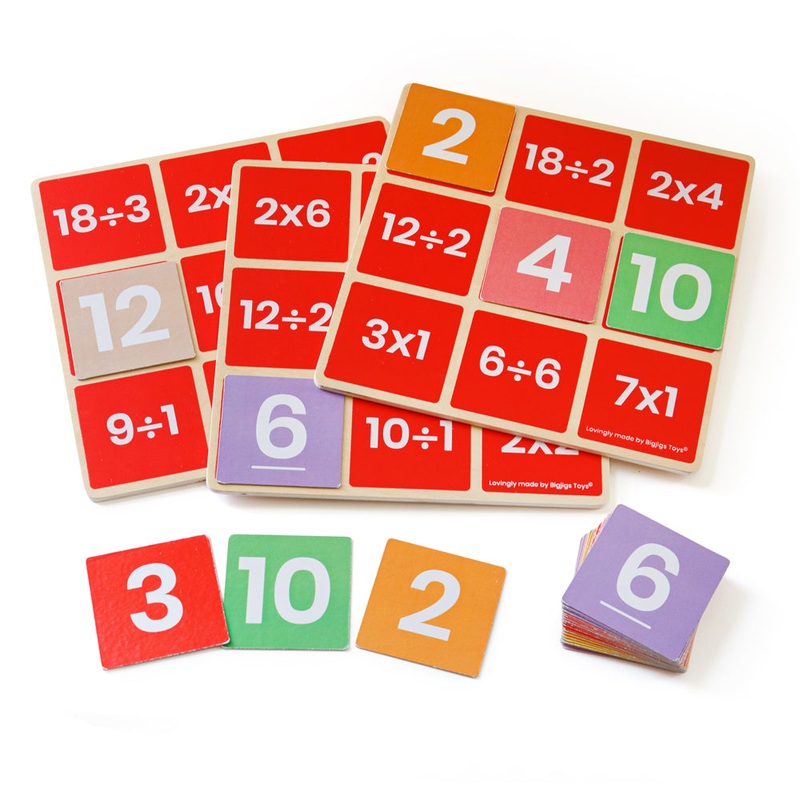 Math Bingo – Multiply & Divide