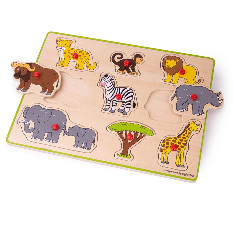 Lift Out Puzzle – Safari