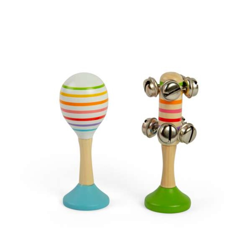 Musical Shakers – Blue + Green