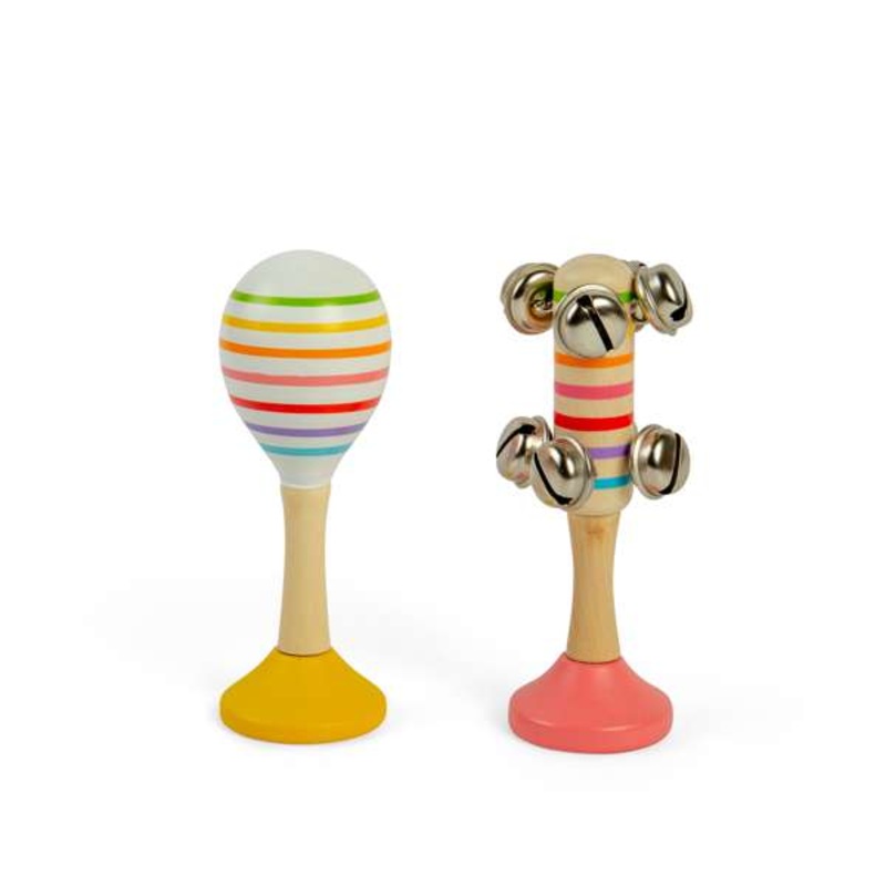 Musical Shakers – Yellow + Pink