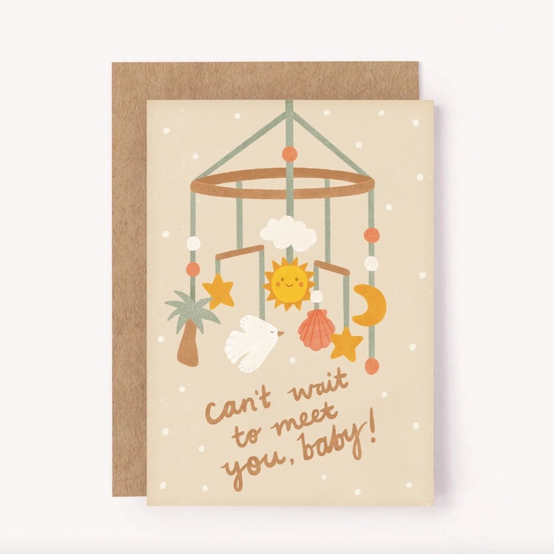 Greeting Card Can’t Wait To Meet You
