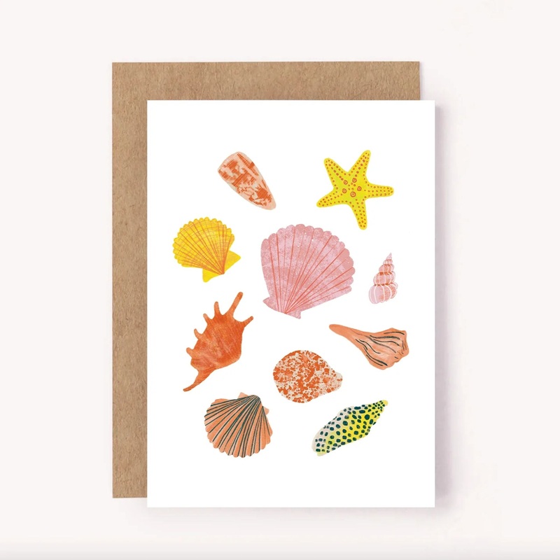 Greeting Card Seashells