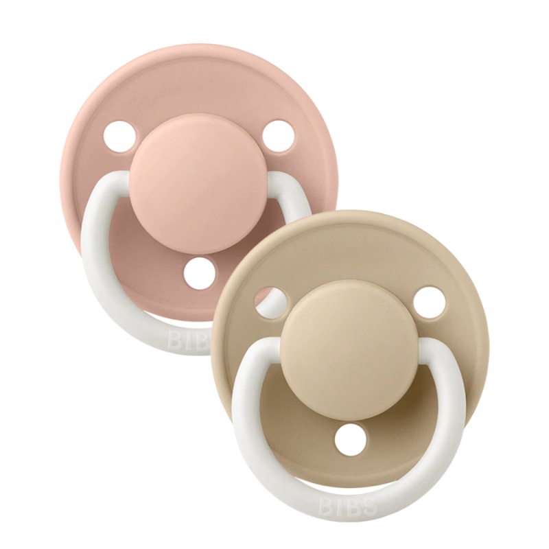 BIBS ‘De Lux GLOW’ Pacifier Double Pack