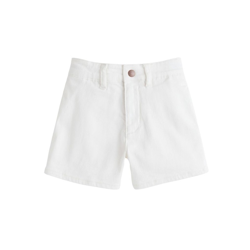 Denim Shorts – Ivory