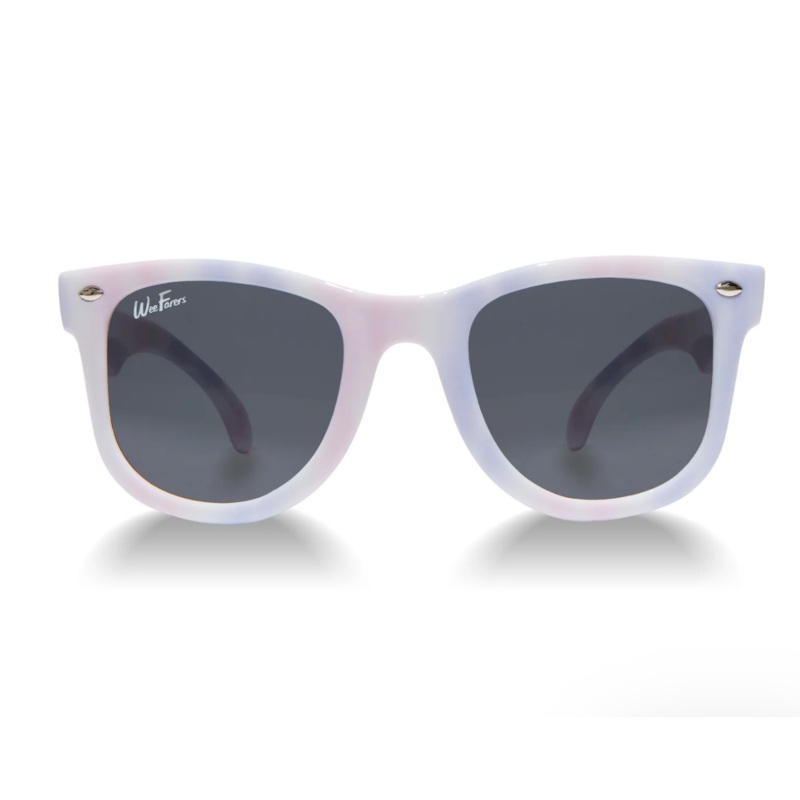 Tie Dye Pink-Purple Sunglasses, Polarized
