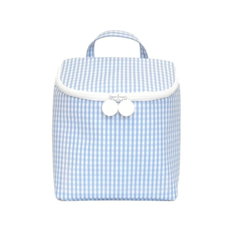 Take Away Insulated Bag, Gingham Mist