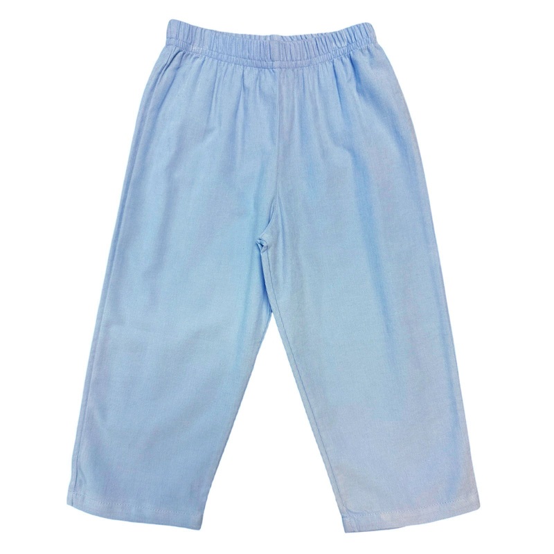 Boy’s Corduroy Sky Blue Pull On Pants