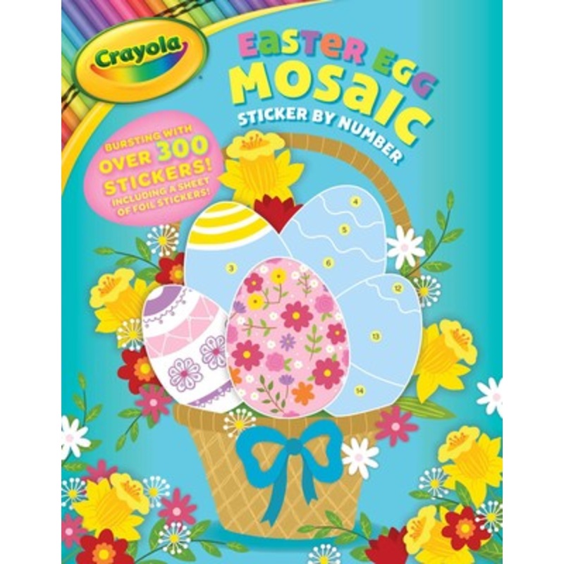 Easter Egg Mosaic Sticker Book