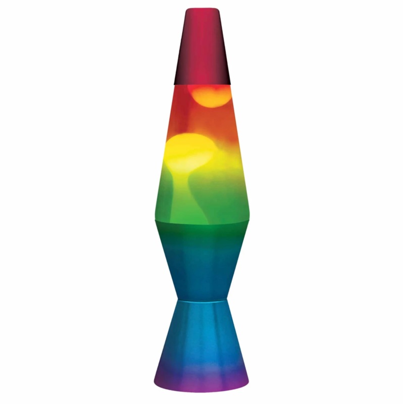 Lava Lamp Rainbow 11.5