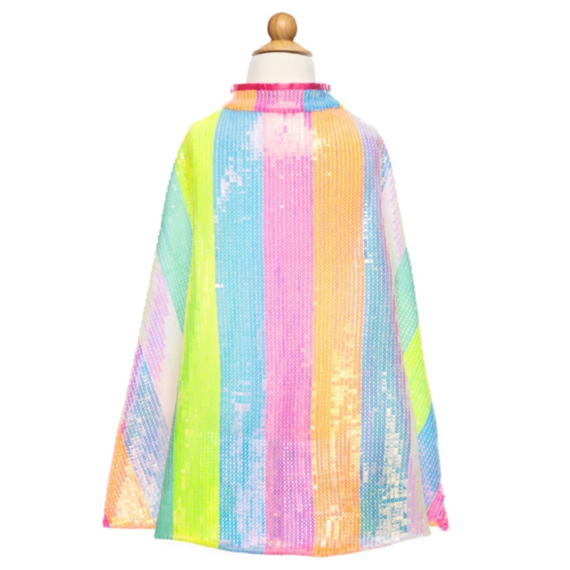 Stripey Sequins Cape