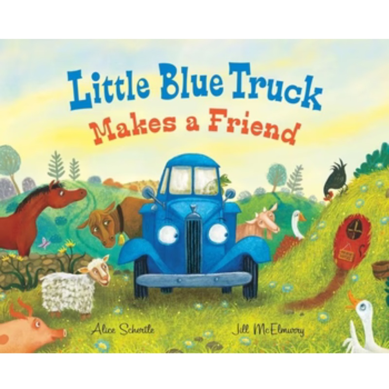 Little Blue Truck Makes A Friend