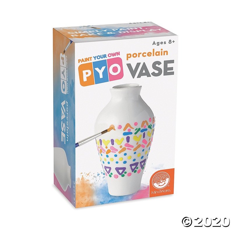 Paint Your Own: Porcelain Vase – Single