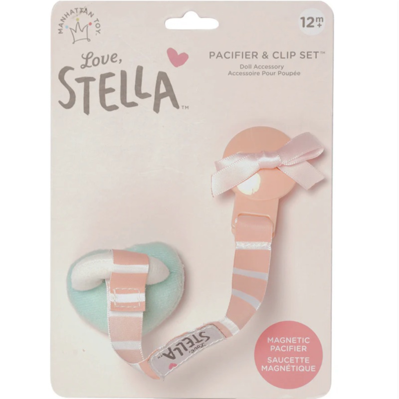 Stella Pacifier  & Clip Set