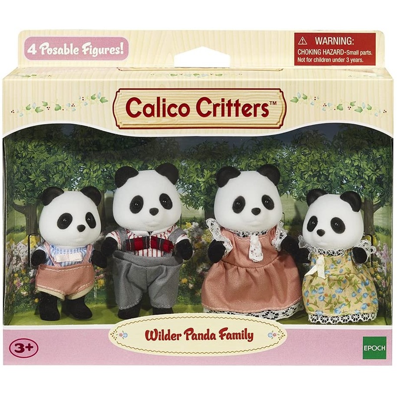 Calico Critters Wilder Panda Family