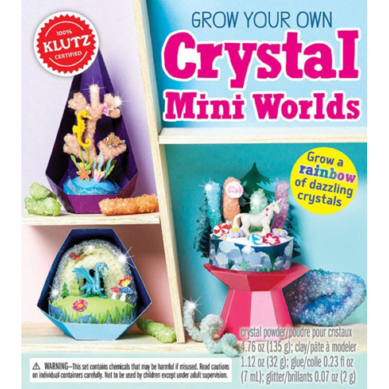 Grow Your Own Crystal Mini Worlds
