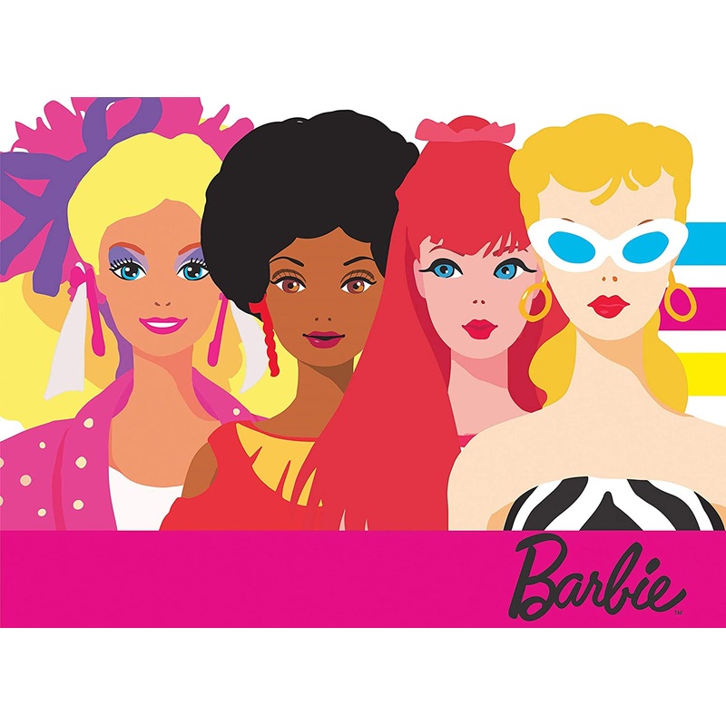Barbie 60th Anniversary 500 Piece Puzzle