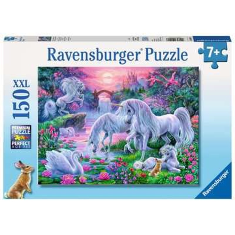 Unicorns In The Sunset 150 Piece Puzzle