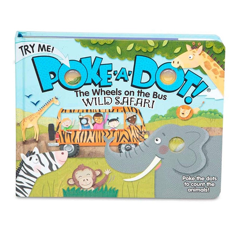 Wheels on the Bus Wild Safari Poke-A-Dot