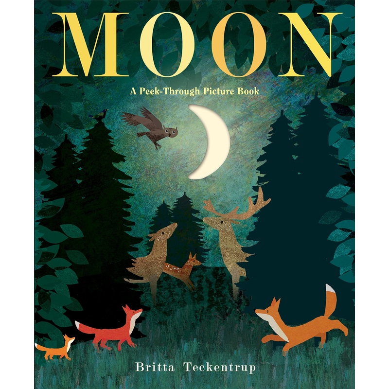 Moon, A Peek Through Book