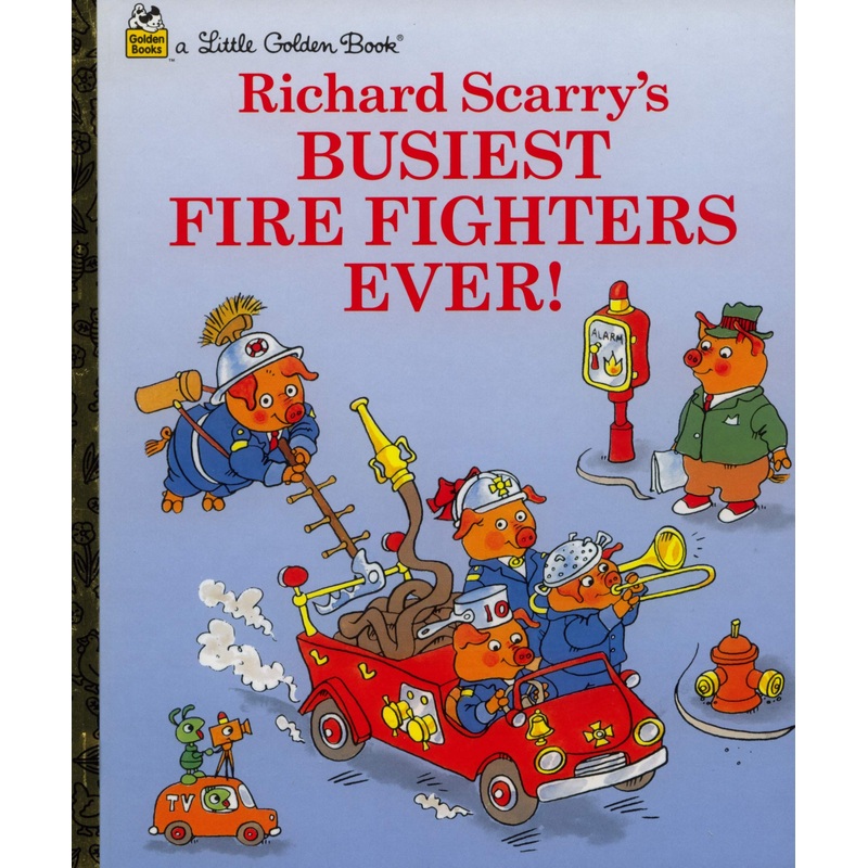 Busiest Firefighters Ever! – A Little Golden Book