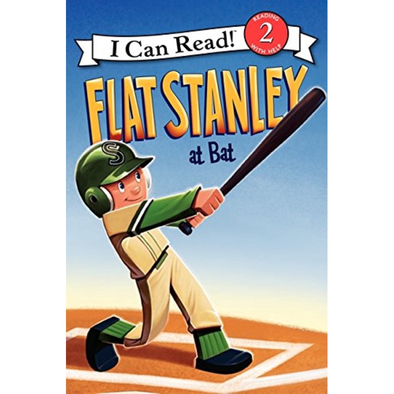 Flat Stanley at Bat