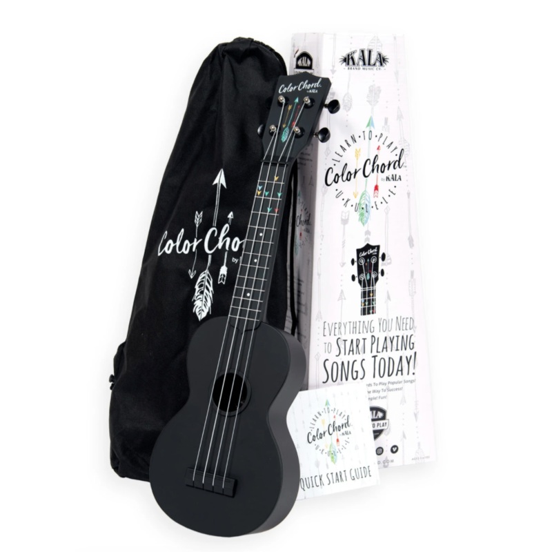 Kala Learn To Play Color Cord Soprano Ukulele