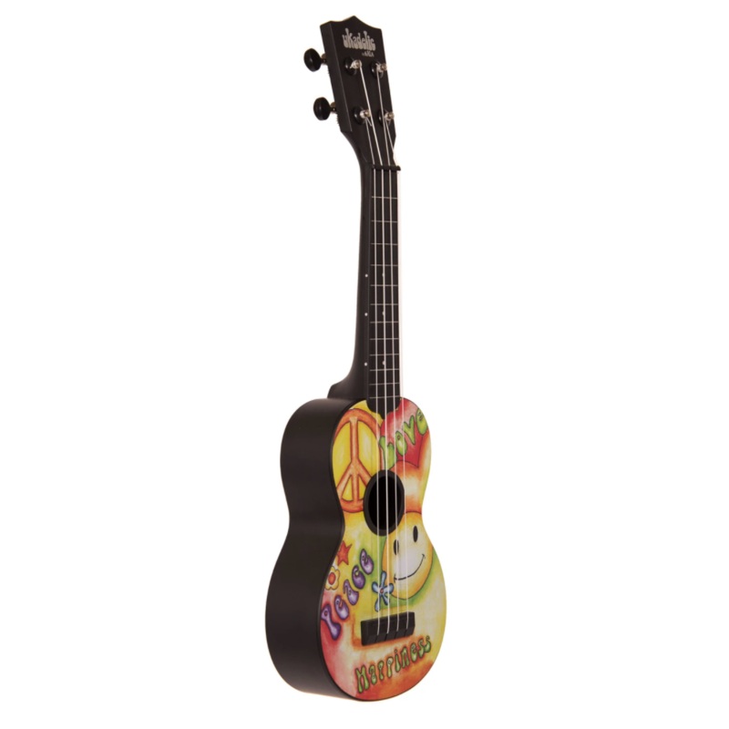 Kala Ukadelic Peace Love Soprano Ukulele