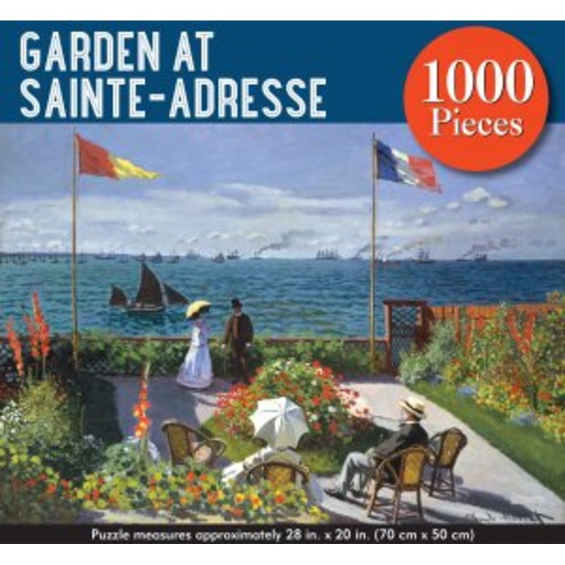 Garden at Sainte-Adresse 1000 Piece Puzzle